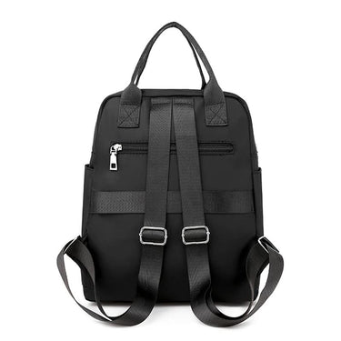 Mochilas mujer negras originales detras